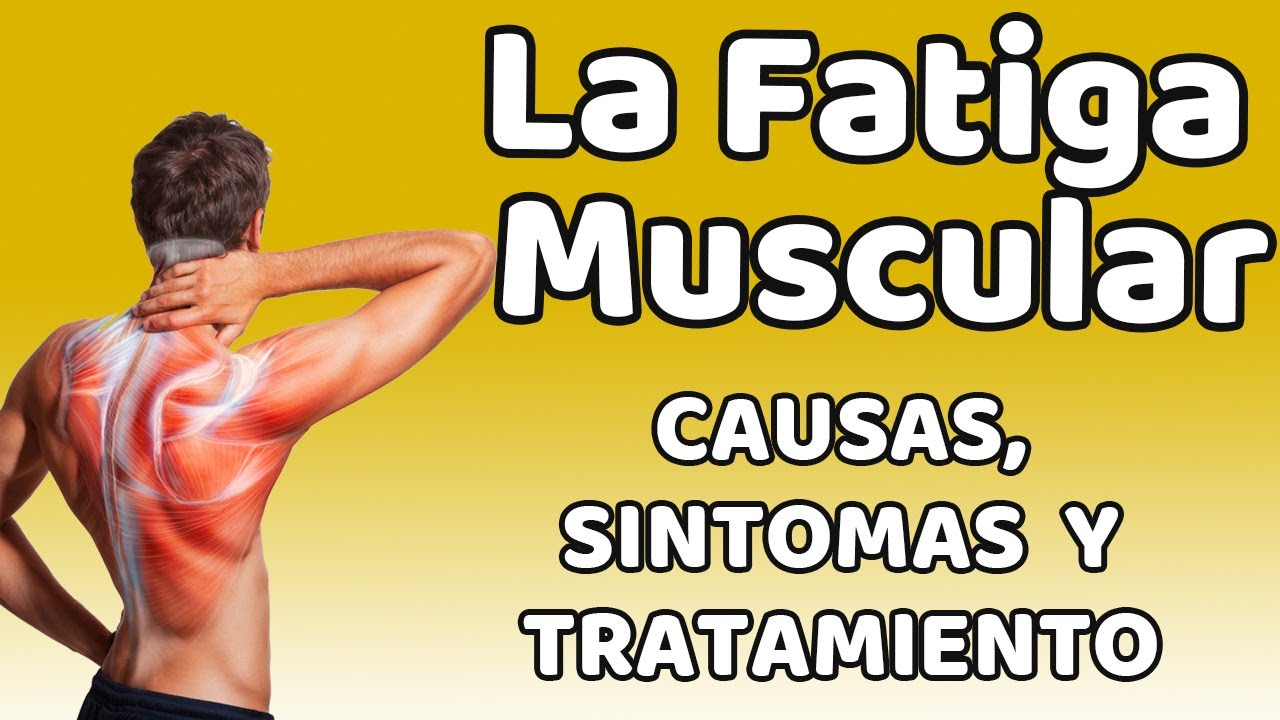 que tomar para la fatiga muscular