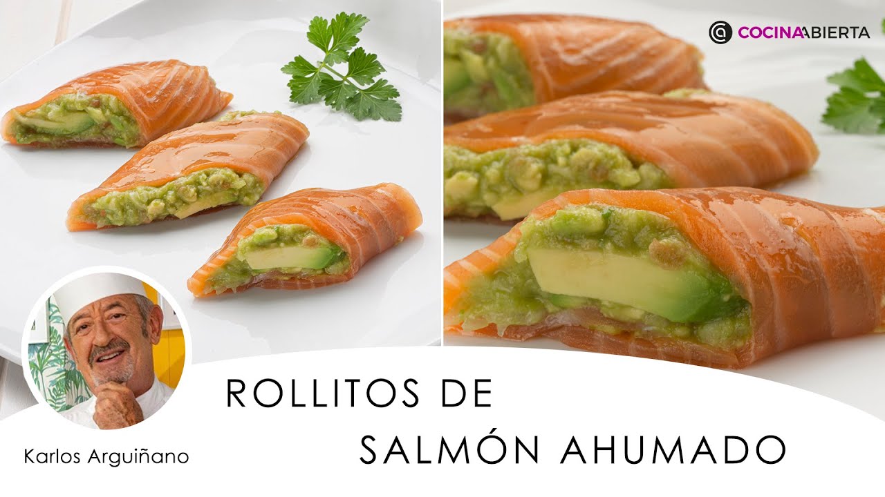 recetas con salmón ahumado plato principal