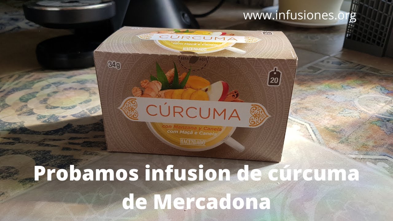 te de curcuma mercadona para que sirve